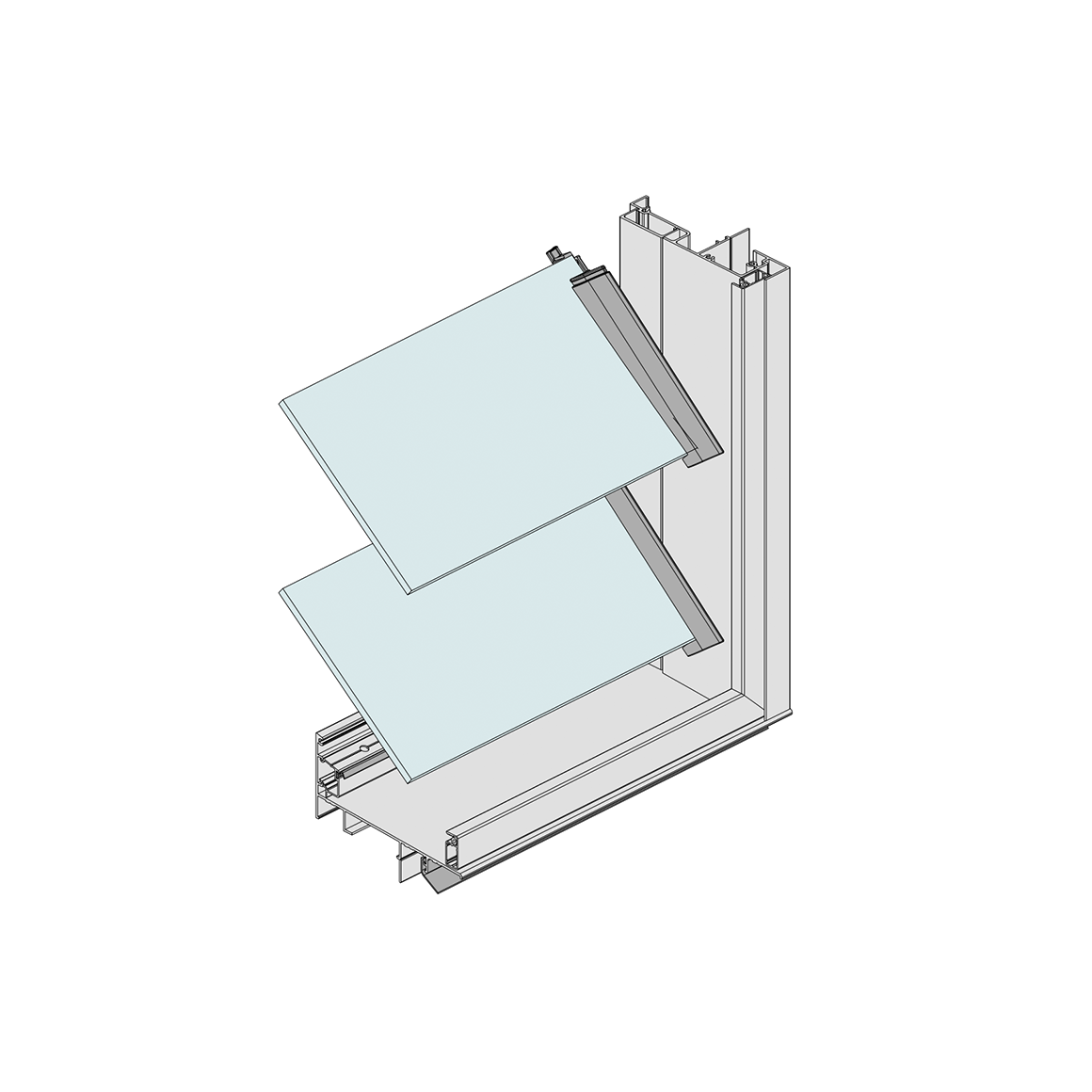 2174 H x 910 W Louvre Window