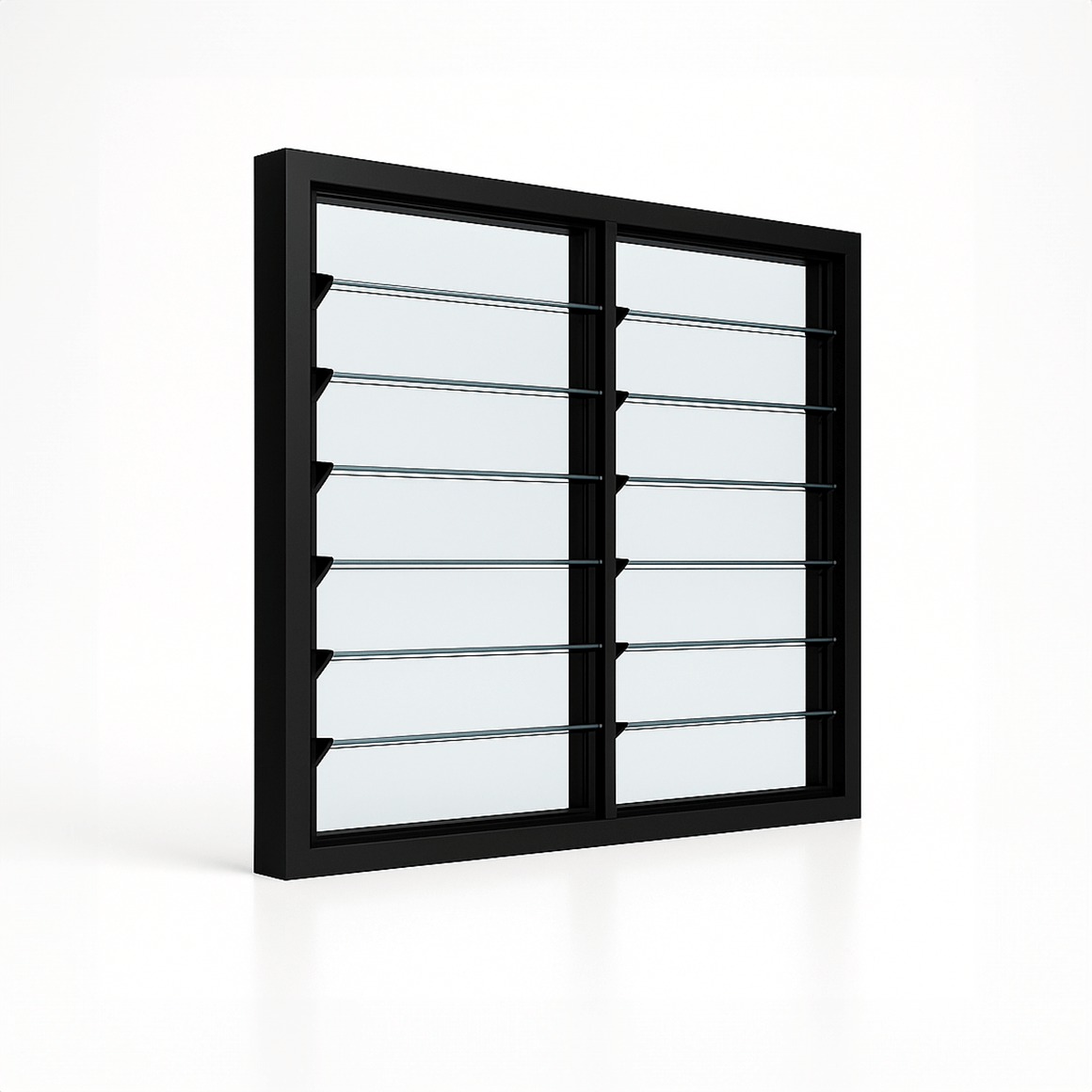 louvre window 2 light