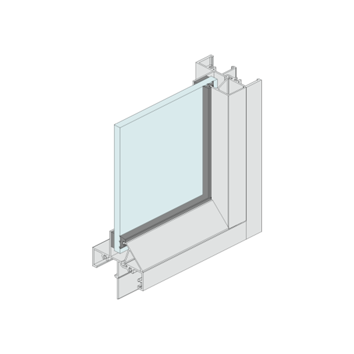 300 H x 910 W Fixed Window