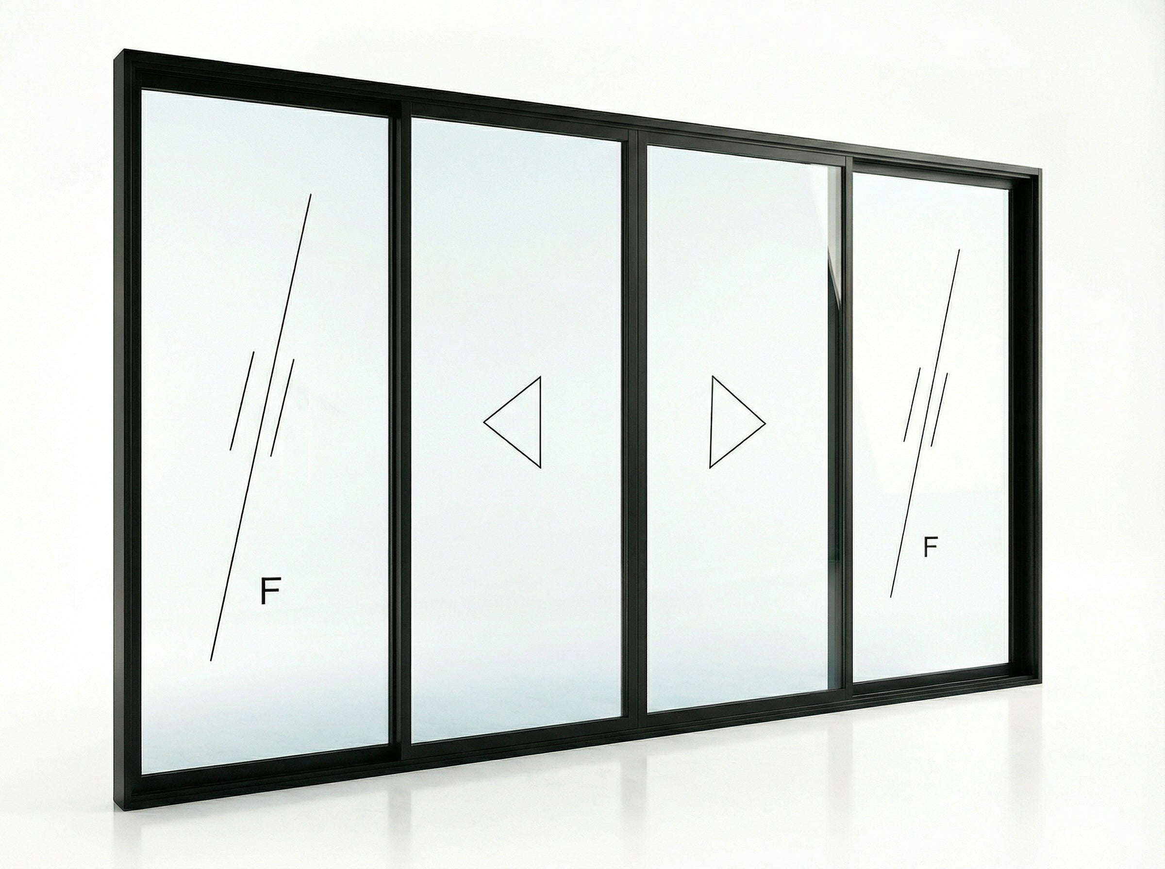 sliding door 4 panel